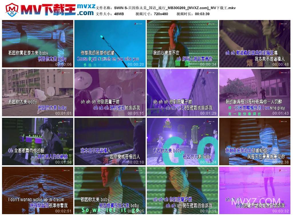 SWIN S-只因你太美_国语_流行_MB300269